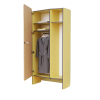 Шкаф для верхней одежды персонала во входную группу из коллекции мебели «НЕГА» (желтый) - «globural.ru» - Кузнецк