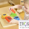 Панель "Тактильные геометрические фигуры" - «globural.ru» - Кузнецк