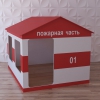 Детский игровой домик «Пожарная служба» - «globural.ru» - Кузнецк