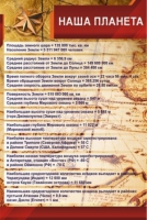 Стенд "Наша планета" - «globural.ru» - Кузнецк
