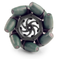 Технологичное колесо Mecanum 4" Mecanum Wheel 4" для конструктора VEX (4 штуки в упаковке) - «globural.ru» - Кузнецк