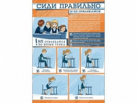 Стенд "Сиди правильно и не отвлекайся" - «globural.ru» - Кузнецк