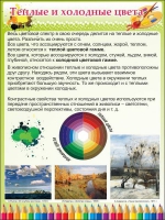 Стенд "Теплые и холодные цвета" - «globural.ru» - Кузнецк