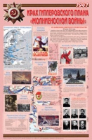 Плакат "Великая Отечественная война: Крах гитлеровского плана «молниеносной войны»" - «globural.ru» - Кузнецк
