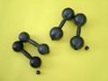 Гантели пластмассовые 0.8 кг с наполнителем - «globural.ru» - Кузнецк