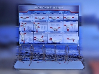 Стенд "Морские узлы" с оригинальными образцами - «globural.ru» - Кузнецк