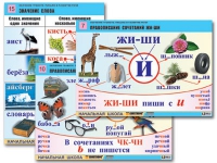 Комплект таблиц для начальной школы "Обучение грамоте. Письмо и развитие речи" - «globural.ru» - Кузнецк