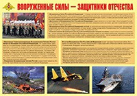 Плакат "Вооруженные Силы – защитники Отечества" - «globural.ru» - Кузнецк
