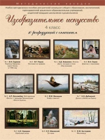 Набор репродукций "Изобразительное искусство" 4 класс (10 репродукций) - «globural.ru» - Кузнецк
