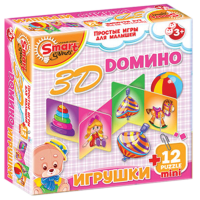 Комплект развивающих игр 3-5 лет. 3D домино (3-5 лет) - «globural.ru» - Кузнецк