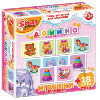 Комплект развивающих игр 3-5 лет. Домино  - «globural.ru» - Кузнецк