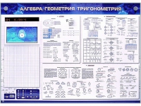 Электронно-справочное информационное панно с мультимедийным программным обеспечением "Алгебра. Геометрия. Тригонометрия" - «globural.ru» - Кузнецк
