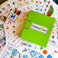 Альбом "Говоруша". Развивающие пособия на липучках  - «globural.ru» - Кузнецк