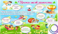 Стенд "Уроки вежливости" - «globural.ru» - Кузнецк