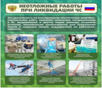 Стенд "Неотложные работы при ликвидации ЧС" - «globural.ru» - Кузнецк