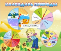 Стенд "Календарь природы" (вариант 1) - «globural.ru» - Кузнецк