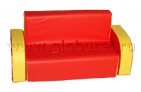 Диван с подлокотниками 90*35*45/20см (ВИК) - «globural.ru» - Кузнецк