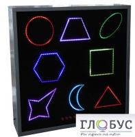 Интерактивная панель "Цветные фигуры-8" (вариант 3) - «globural.ru» - Кузнецк