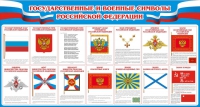 Стенд "Государственные и военные символы РФ" - «globural.ru» - Кузнецк
