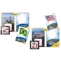 Настольно-печатная игра "Флаги стран мира 2. Азия, Африка, Австралия, Америка" - «globural.ru» - Кузнецк