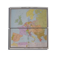 Учебная карта "Европа с 1815 - 1849 г.г." 1180*1070 мм (матовое, 2-стороннее лам.) - «globural.ru» - Кузнецк