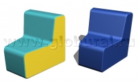 Косоугольный стул 44*60*60/32см (ВИК) - «globural.ru» - Кузнецк