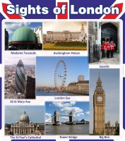 Стенд "Sights of london" - «globural.ru» - Кузнецк