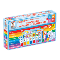 Развивающий тренажёр "Разноцветные окошки" 5-7 лет. Дополнительный набор карточек к базовому комплекту - «globural.ru» - Кузнецк