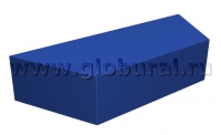 Трапециадальный пуфик 120*44*25см (ВИК) - «globural.ru» - Кузнецк