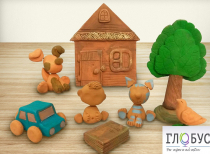 Набор глиняных фигурок для работы психолога № 2 - «globural.ru» - Кузнецк