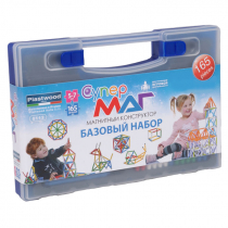 Магнитный конструктор Супермаг. Базовый набор 5-7 лет - «globural.ru» - Кузнецк
