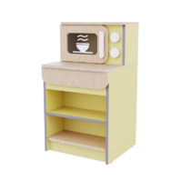 Модуль с микроволновкой из коллекции «НЕГА» (желтый) - «globural.ru» - Кузнецк