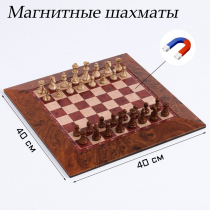 Шахматы магнитные доска и фигуры из пластика - «globural.ru» - Кузнецк