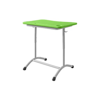 Стол ученический одноместный регулируемый по высоте - «globural.ru» - Кузнецк