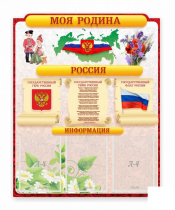 Стенд "Наша родина Россия" - «globural.ru» - Кузнецк