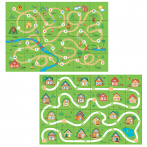 Тематическое поле-маршрутизатор «Домики/Сказка» для мини-робота Bee-Bot - «globural.ru» - Кузнецк