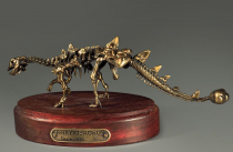 Модель скелета динозавра Ankylosaurus - «globural.ru» - Кузнецк