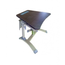 Универсальное одноместное учебное место с эргономичной столешницей из МДФ (р.гр. №2-6) и наклоном столешницы  - «globural.ru» - Кузнецк