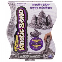 Кинетический песок металлик серебро 455 гр - «globural.ru» - Кузнецк