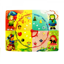 Дидактическая панель "Времена года" - «globural.ru» - Кузнецк