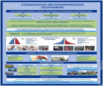 Стенд "Социально-экономическая география. Воссоздание населения" - «globural.ru» - Кузнецк