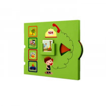 Дидактическая панель "Берегись огня" ситуации на улице - «globural.ru» - Кузнецк