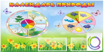 Стенд "Календарь природы" (вариант 2) - «globural.ru» - Кузнецк