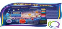 Стенд "Загадочный мир космоса" - «globural.ru» - Кузнецк