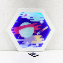 Декоративная тактильная панель с подсветкой - «Сатурн» - «globural.ru» - Кузнецк