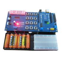 Набор для быстрого прототипирования электронных устройств на основе микроконтроллерной платформы "Макрошилд MS1-16 KV" - «globural.ru» - Кузнецк