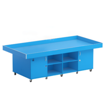 Стол для робототехники с дверками (синий) - «globural.ru» - Кузнецк