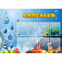 Стенд "Капельки" - «globural.ru» - Кузнецк