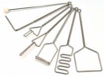 Комплект "Постановочные зонды с витыми ручками шариковый зонд на тонкой ручке" (7 штук) - «globural.ru» - Кузнецк