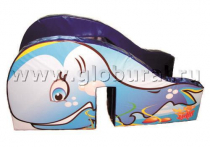 Горка "Кит" для сухого бассейна - «globural.ru» - Кузнецк